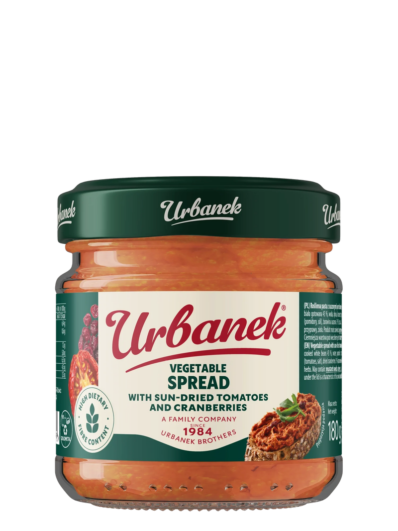 Urbanek Sun-dried tomato spread with cranberries 180 g