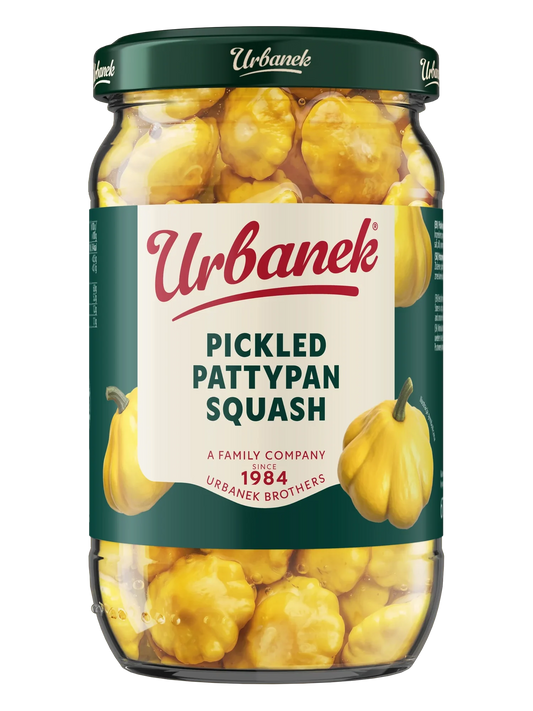 Urbanek Pickled pattypan squash 670 g