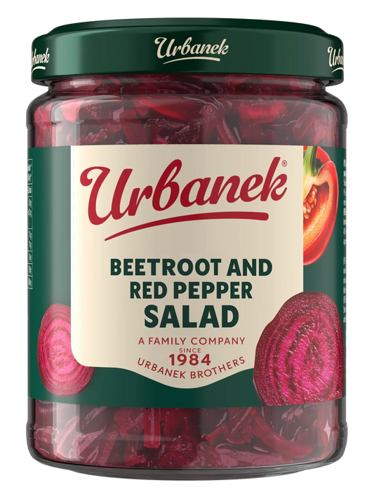 Urbanek Beetroot and red pepper salad 520 g
