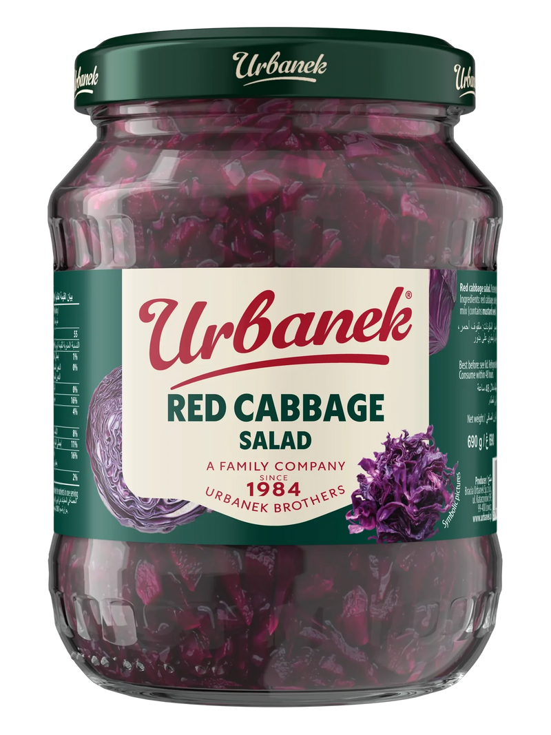 Urbanek Red cabbage salad 690 g