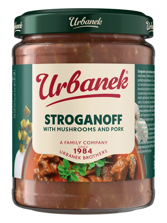Urbanek Stroganoff with mushrooms and pork 500 g