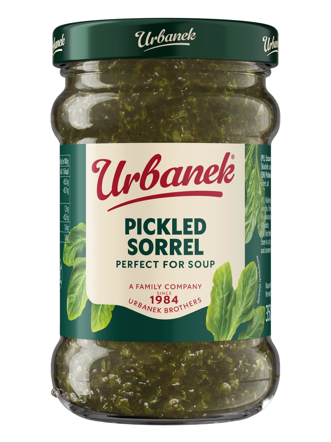 Urbanek Pickled sorrel 350 g