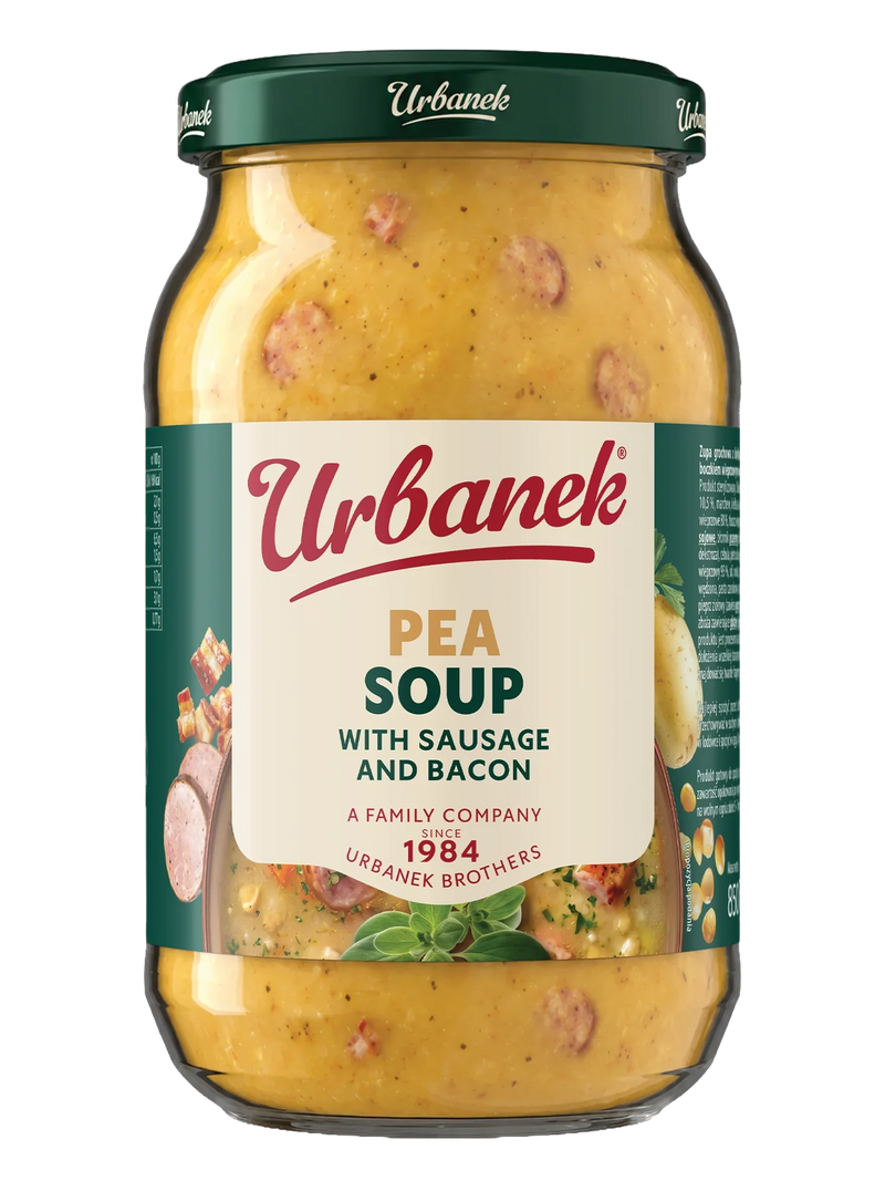 Urbanek Pea soup with sausage and bacon 850 g