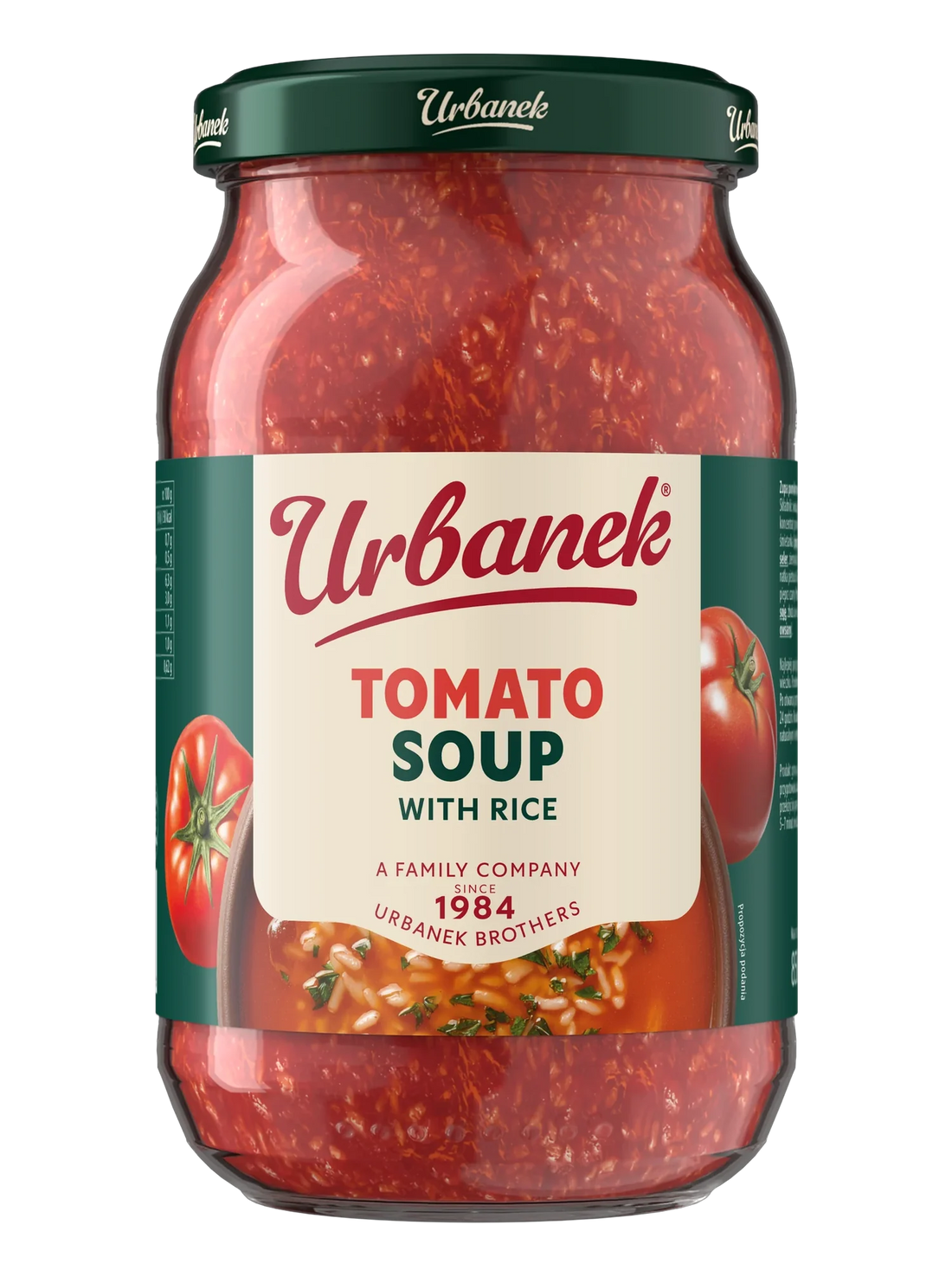 Urbanek Tomato soup with rice 850 g
