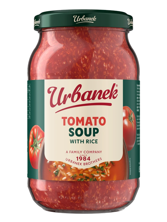 Urbanek Tomato soup with rice 850 g