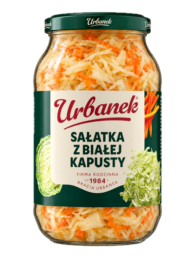 Sałatka z białej kapusty