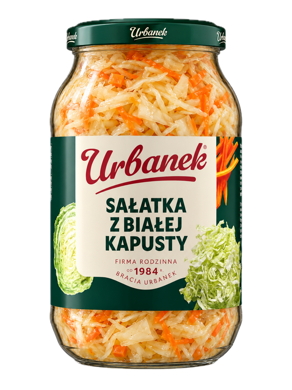 Sałatka z białej kapusty