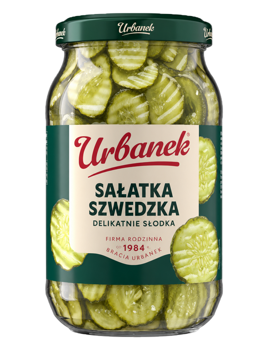 salatka szwedzka delikatnie slodka 850g