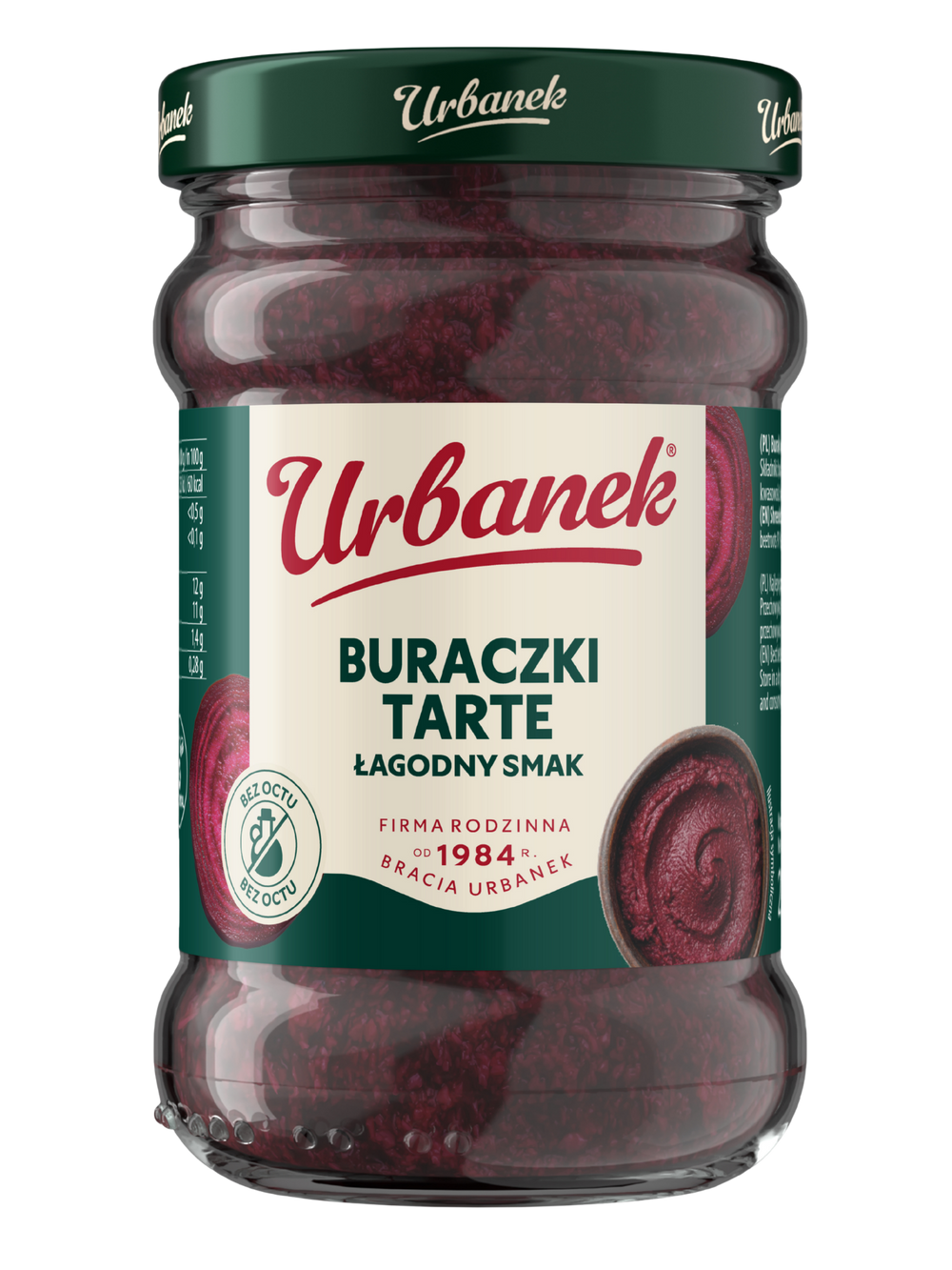 Buraczki tarte łagodne