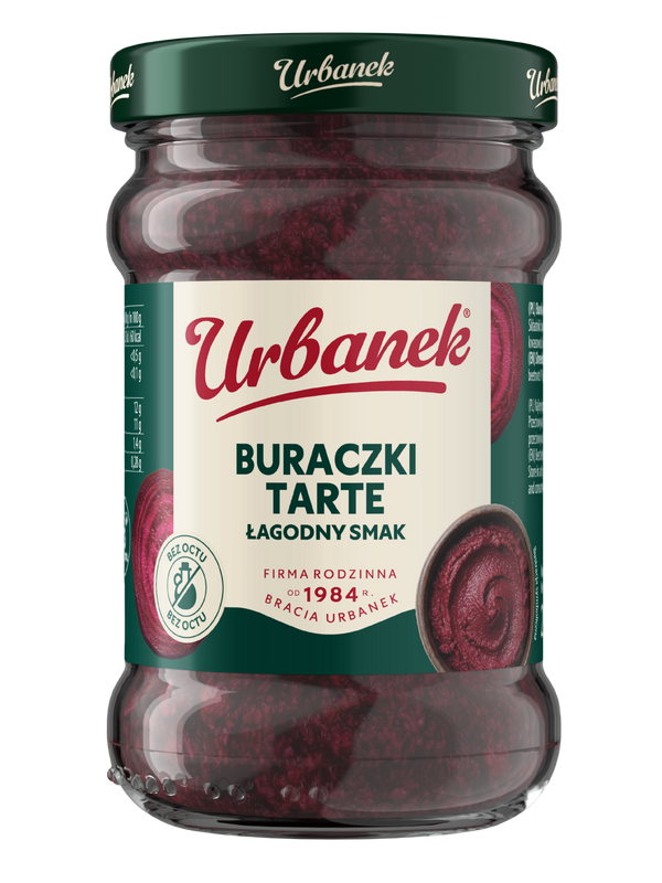 Buraczki tarte łagodne