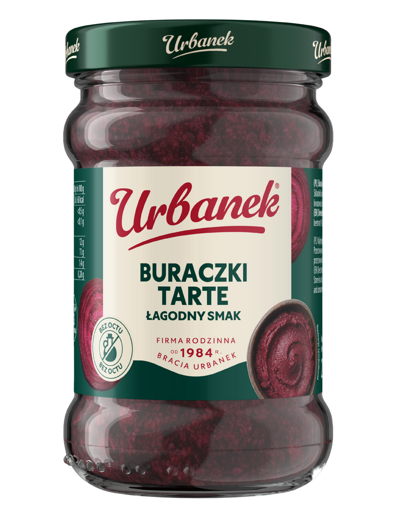 Buraczki tarte łagodne
