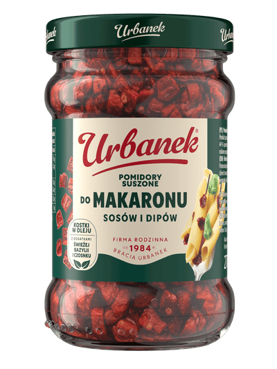 Pomidory suszone do makaronu, sosów i dipów