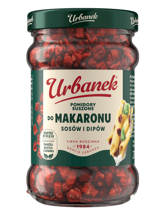 Pomidory suszone do makaronu, sosów i dipów