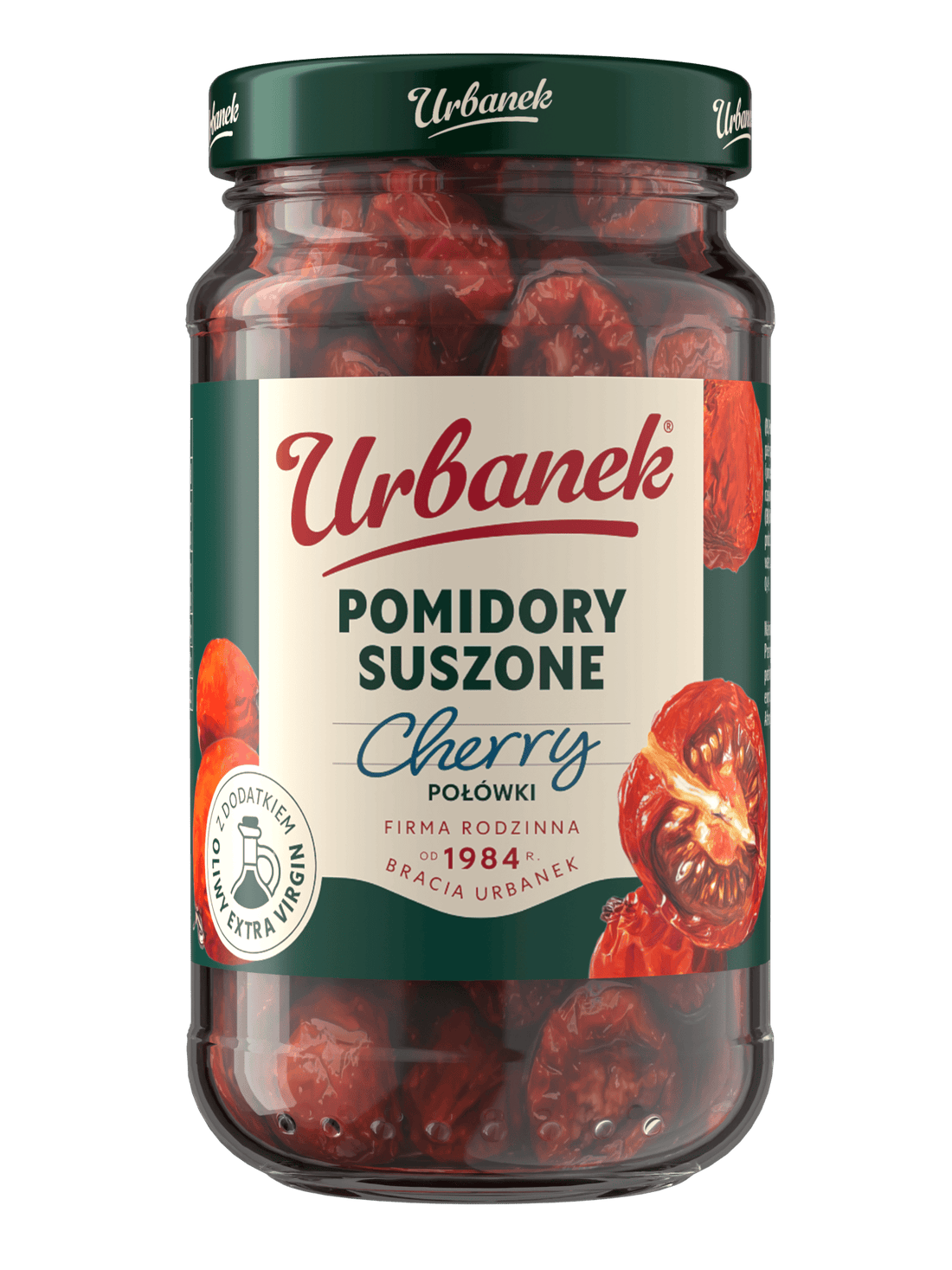 Pomidory suszone cherry połówki w oleju