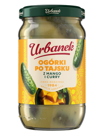 Ogórki po tajsku z mango i curry